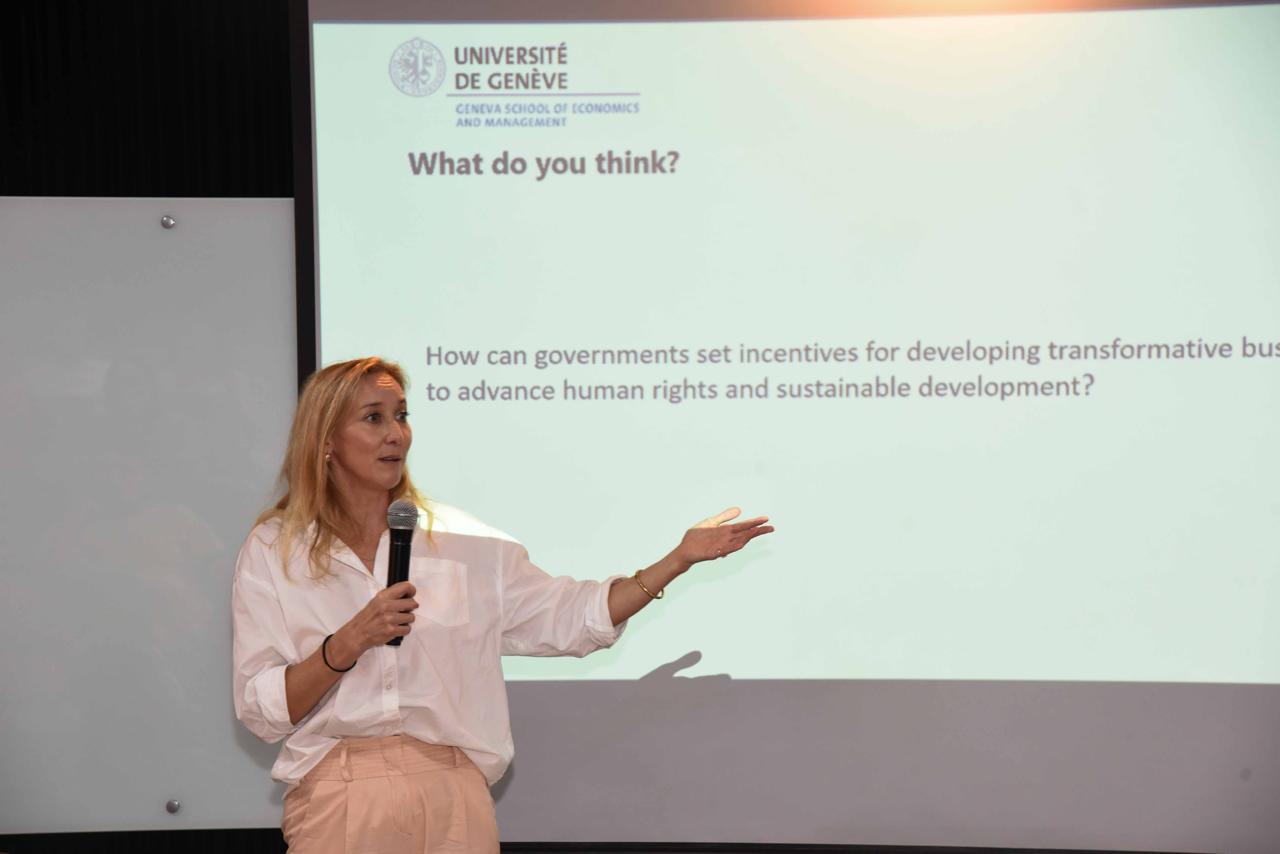 Thumbnail image of the event: Visiting Scholars – Professor Dorothée Baumann-Pauly (Univeristy of Genebra)
