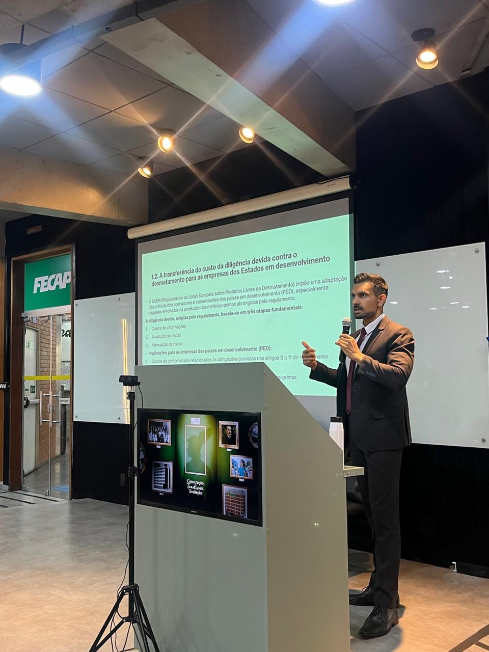 Thumbnail image of the event: Lecture by Professor Dr. Nitish Monebhurrun (University Center of Brasília): “Exported human rights and companies: the extraterritorial implications of the EU Directive on due diligence in corporate sustainability”
