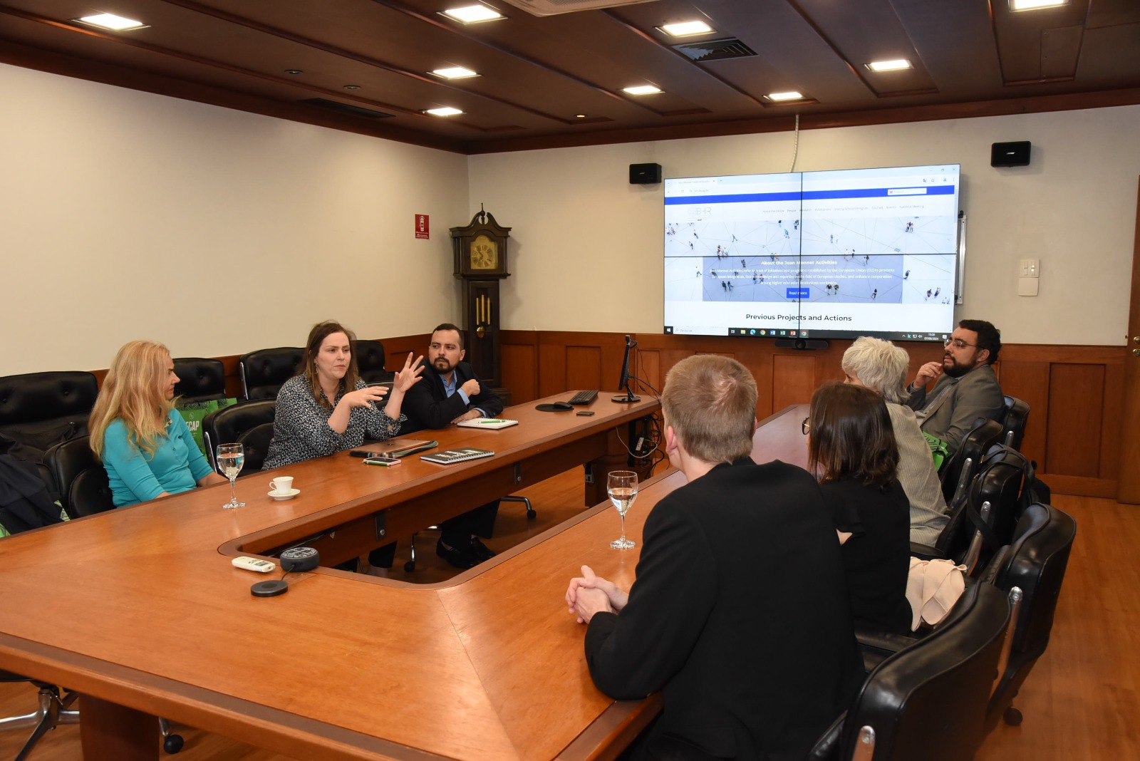 Thumbnail image of the event: Meeting with the European Union Ambassador regarding São Paulo-based Jean Monnet Actions